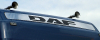 006-1008 Decorativo inox DAF XF con anagrama (techo alto)